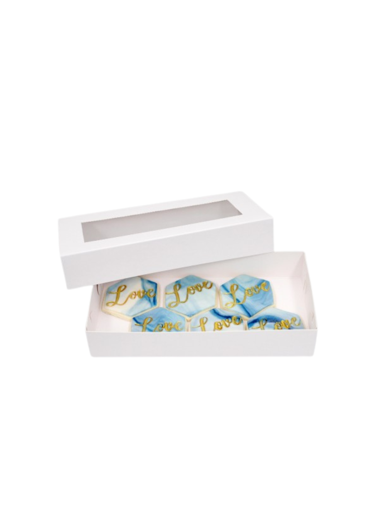 10pk Cookie / Biscuit Box (9x4.5")