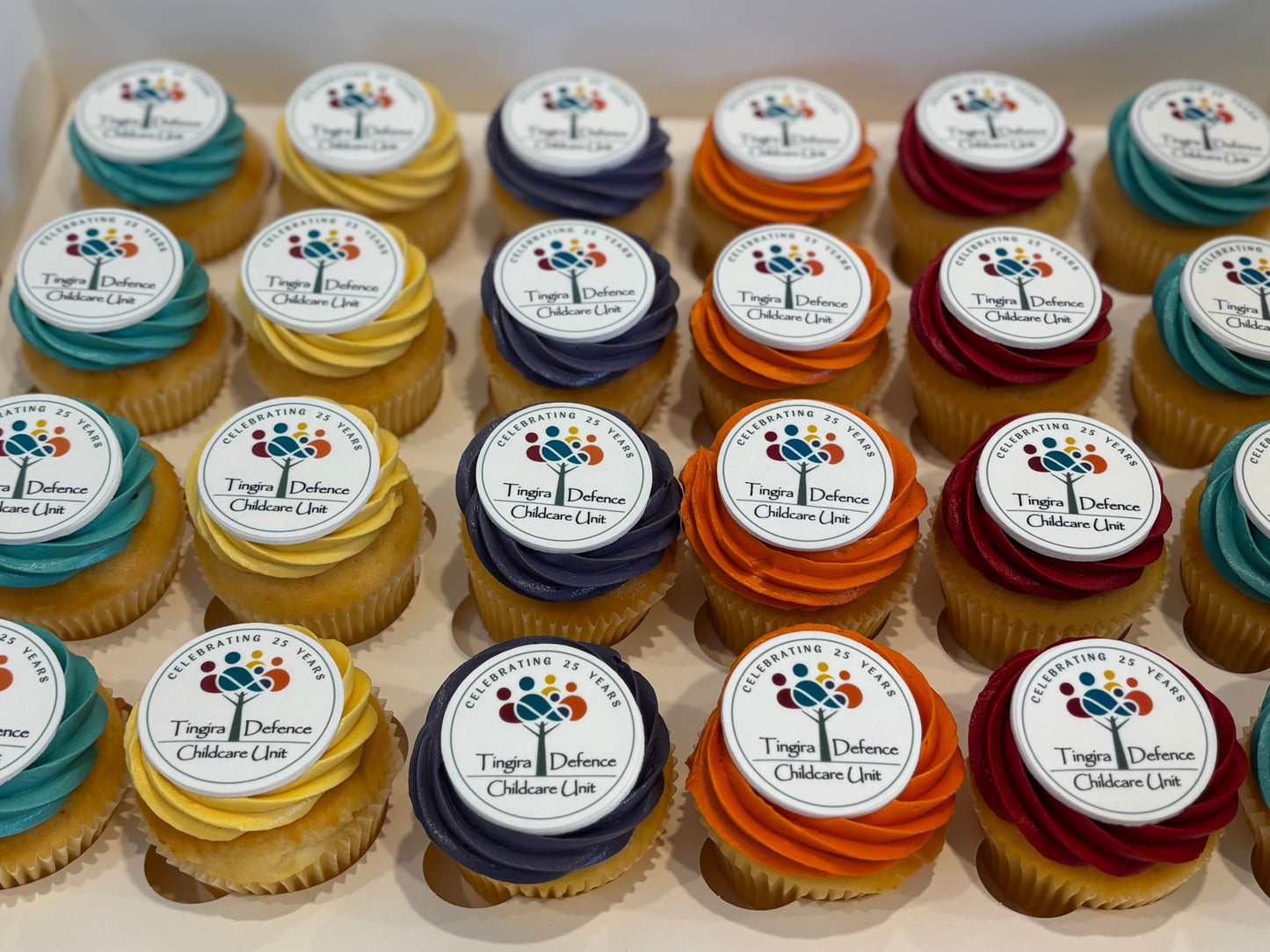 CUSTOM Edible Printed Cupcake Toppers - Personalised