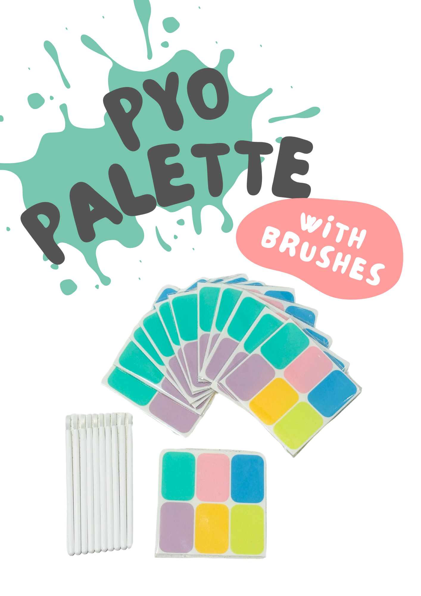 Paint Your Own Cookie Edible Icing Palette PYO #1