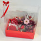 Valentines Sugar Cookie & Flowers Box