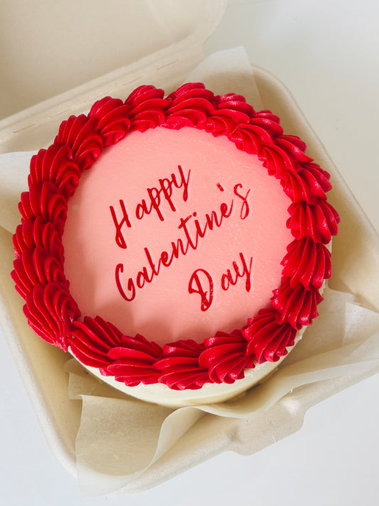 Galentines Mini Bento Cake