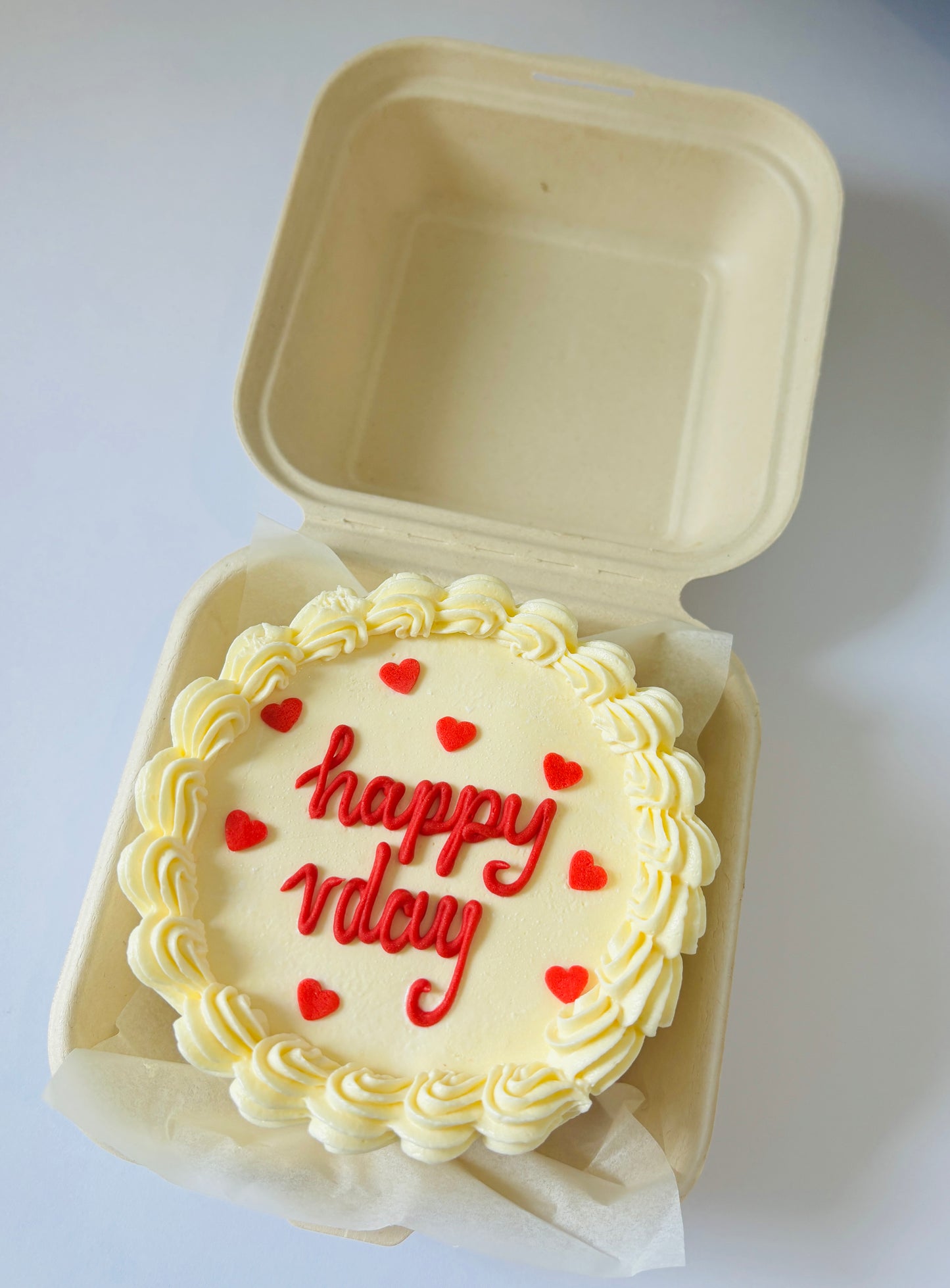 Valentines Mini Bento Cake