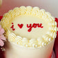 Valentines Mini Bento Cake