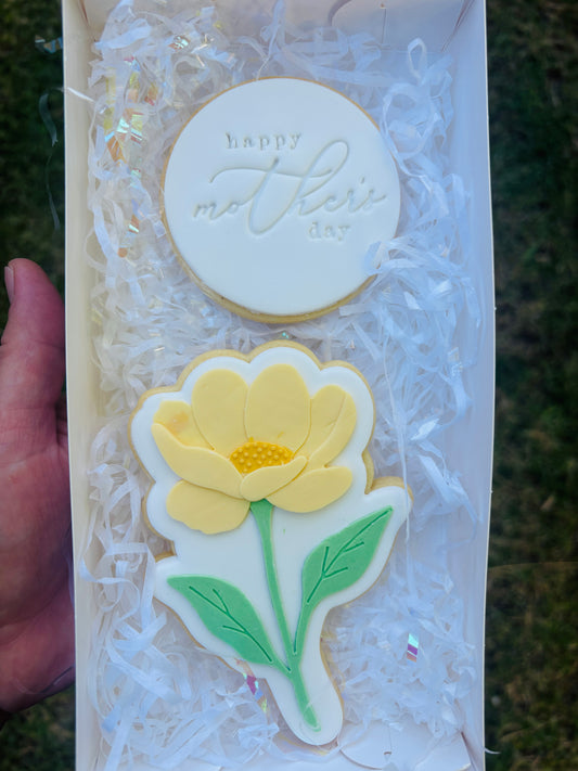Mother’s Day Sugar Cookies - Round & Flower set