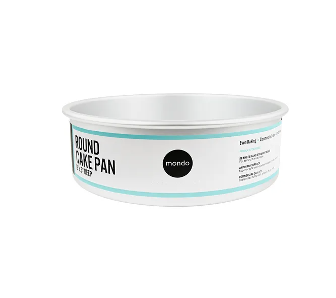 Round Cake Tin Pro (7.5cm High Pan)