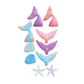Mermaid Themed Cake Topped Set #1
