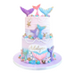 Mermaid Themed Cake Topped Set #1