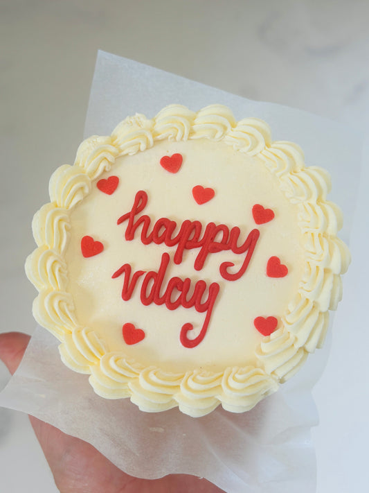 Valentines Mini Bento Cake