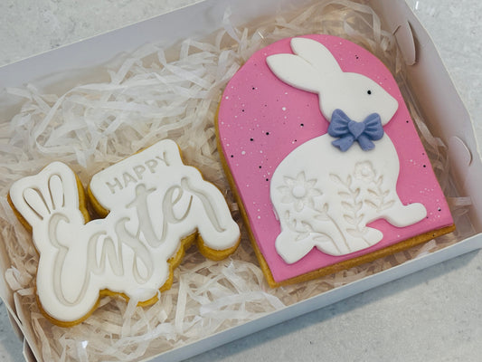 Happy Easter & Bunny - 2 pack