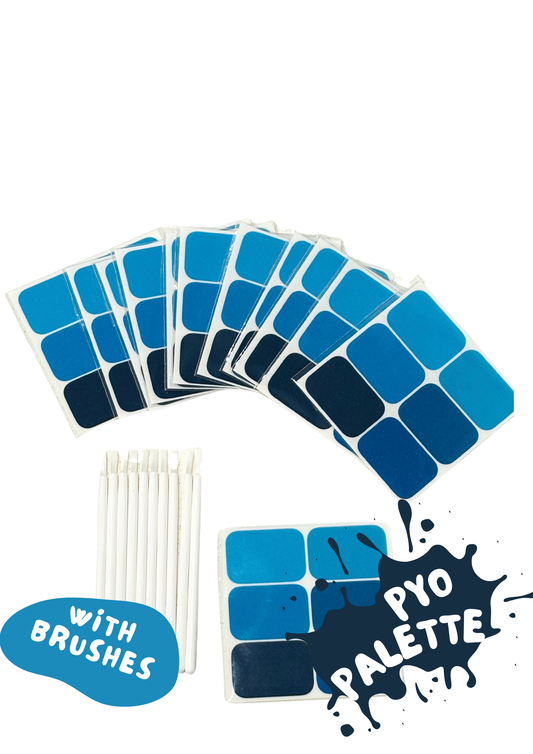 Paint Your Own Cookie Edible Icing Palette PYO #5